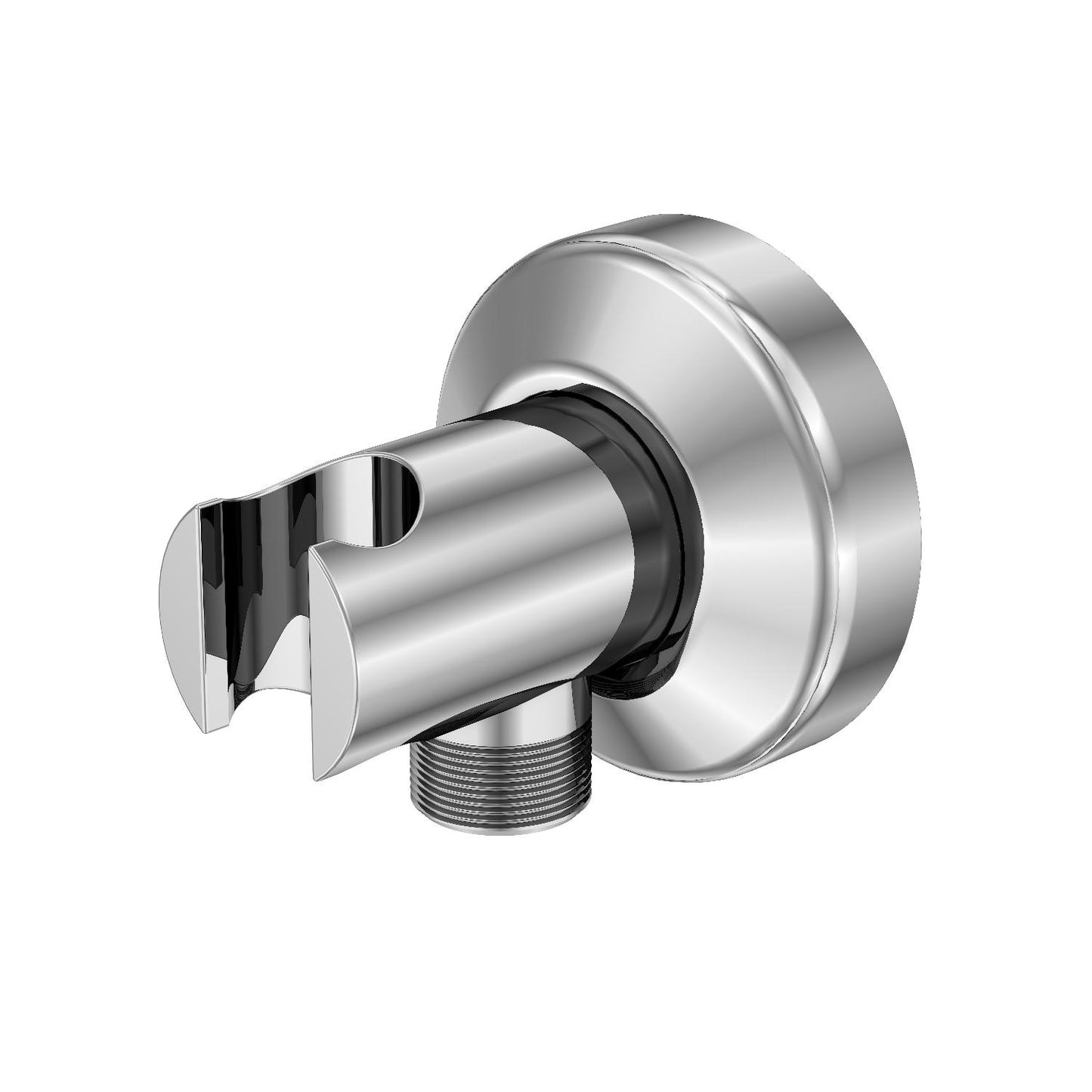 Treos Brausewandhalter mit Brauseanschlussbogen